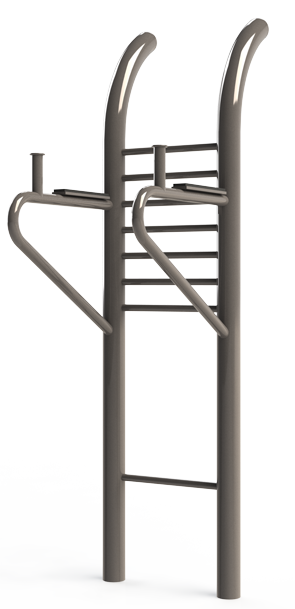 Buiten fitness toestel Legs Raise 1 Buiten fitness toestel Legs Raise