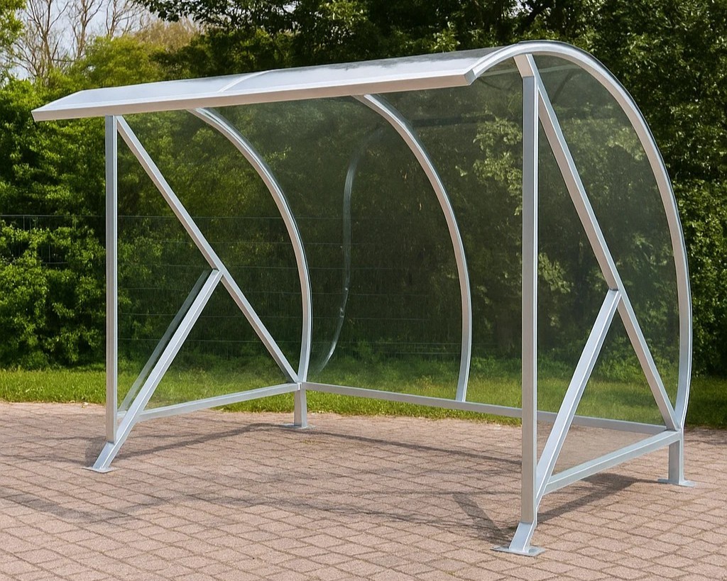 Fietsoverkapping BF1000 - AANBIEDING 2 Fietsoverkapping model BF1000 3 meter, verzinkt uitgevoerd.