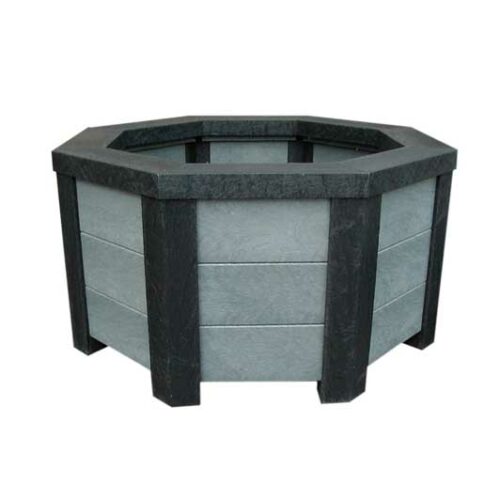 Plantenbak Napoli, geen rot, geen onderhoud. Massief regeneraat. Diverse afmetingen en kleuren leverbaar.