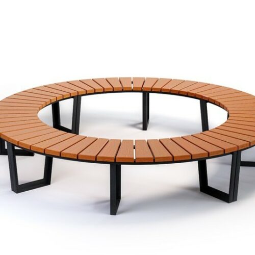 De Boombank Ament is de ideale oplossing voor openbare ruimtes, grote tuinen en pleinen waar duurzaamheid en esthetiek samenkomen.