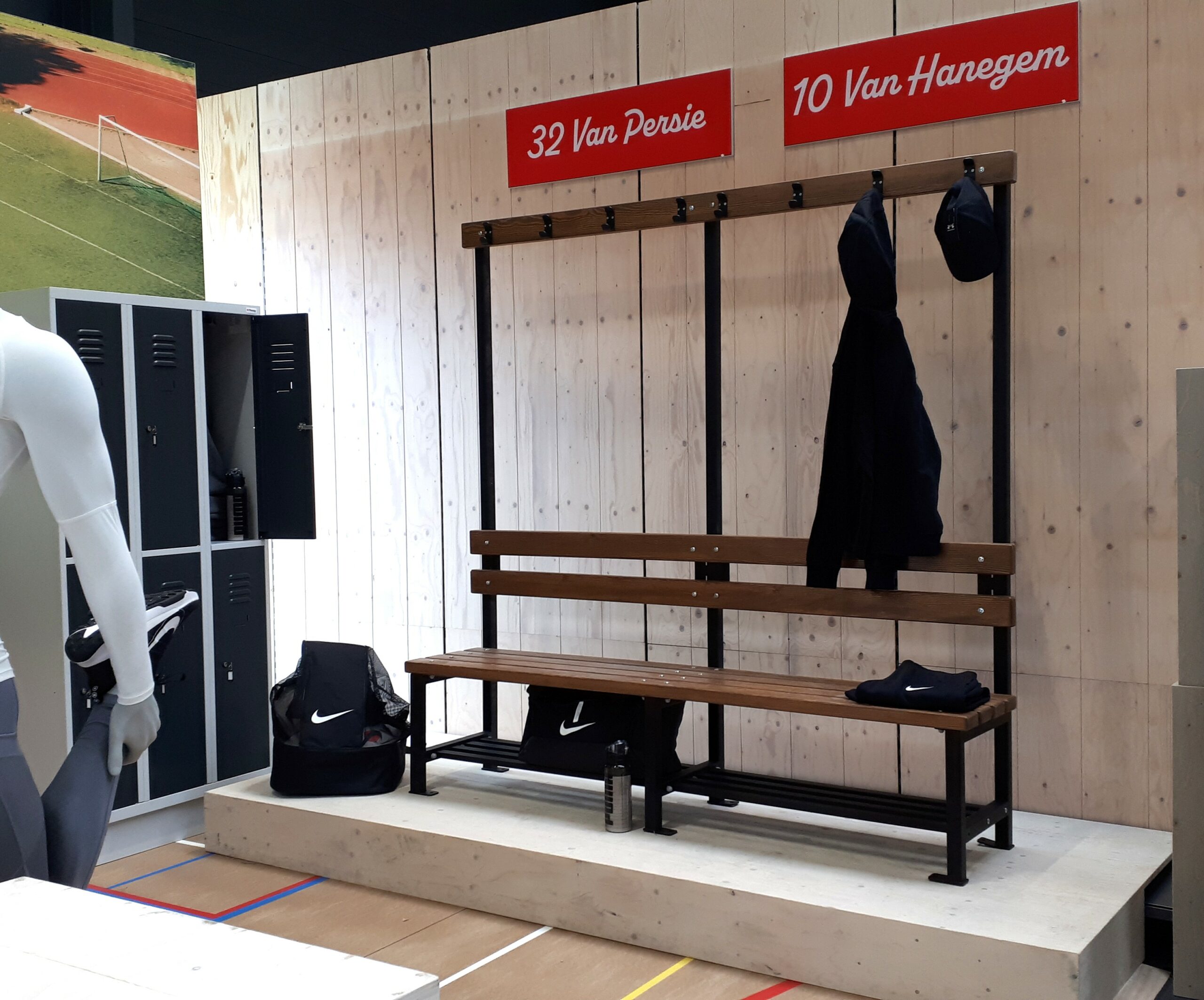 Kleedkamerbank 1 Kleedkamerbank