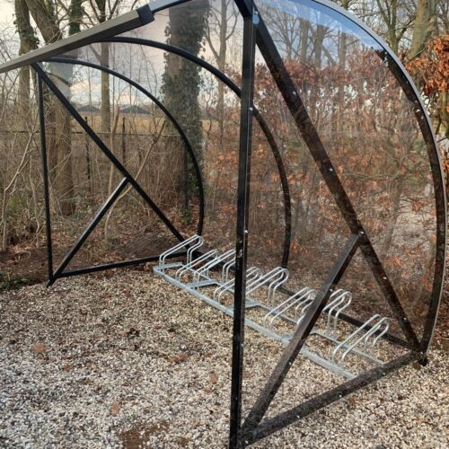 Fietsoverkapping BF1000 - AANBIEDING 83 Voor een nette fietsparkeerplek of rookoverkapping kiest u de veelzijdige BF1000!