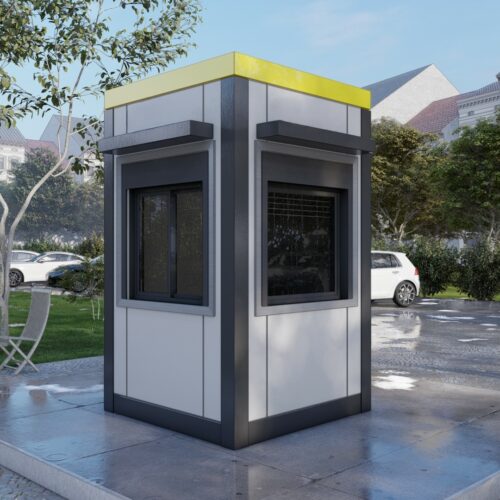 De VC-serie: Luxe kantoorunits voor binnen en buiten, perfect voor portiersloges, werkruimtes en verkoopbalies.