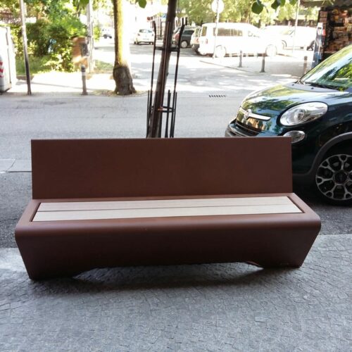 Parkbanken Naar een ontwerp van Stéphane Chapelet. Als het ook mooi mag zijn