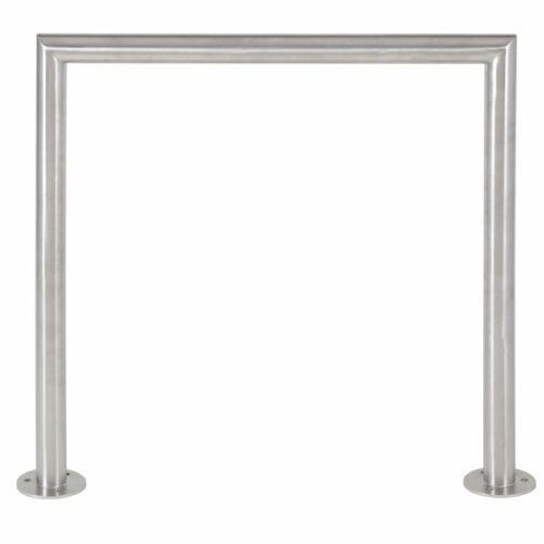 Aanleunbeugels, nog altijd de ideale fietsenrekken. Fiets-aanleunbeugels van hoogwaardig rvs