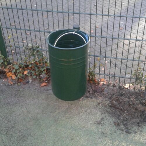 Afvalbak Pisa 17 Afvalbak Pisa met zakhouder