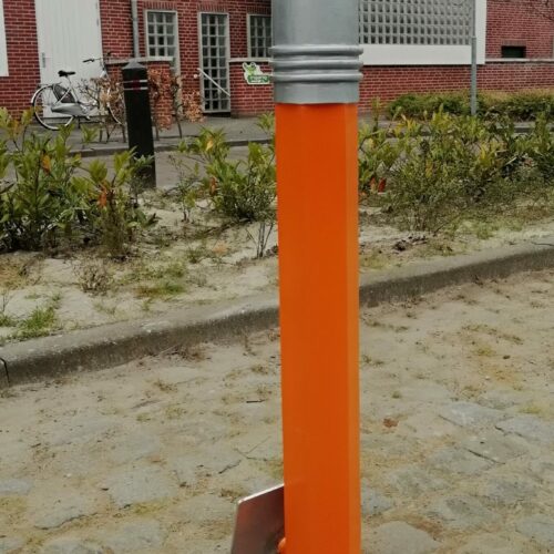 Parkeerpaal Potloodmodel 29 Bijna iedere standaard ral kleur is mogelijk. De potlood afzetpalen - antiparkeerpalen van SKWshop