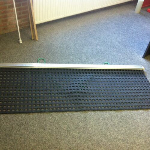 Sleepnet met aluminium trekbalk
