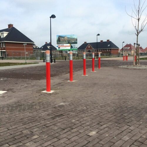 Parkeerpaal Potloodmodel 21 Antiparkeerpaal potloodmodel. Een ideale afzetpaal voor scholen en speelplaatsen.