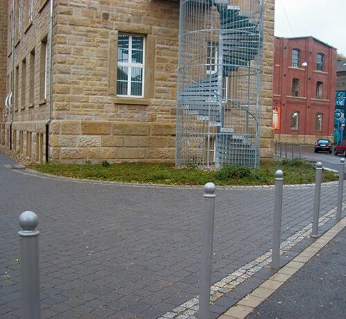 Anti parkeerpaal met Bolkop 9 Duurzame afzetpalen voor een scherpe prijs.