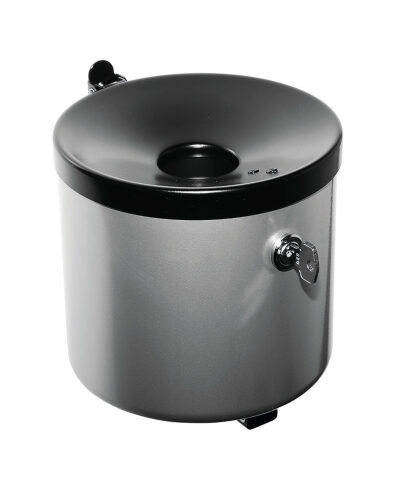 Asbak model Cubix 15 Buitenasbak Cubix. De voordelige en nette buiten-asbak voor bedrijf en particulier.