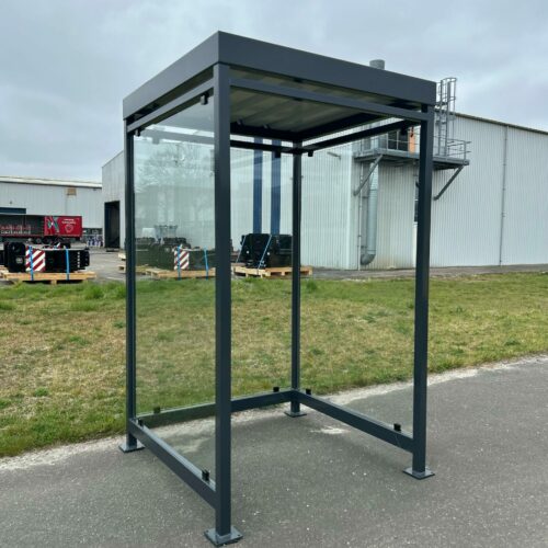 Idesal als kleine rookabri en als overkappin g voor uw betaal- of ticketautomaat