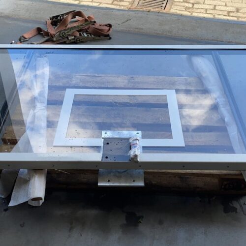 Basketbalbord Profi compleet 18 Topkwaliteit basketbalbord. Nederlands fabricaat!