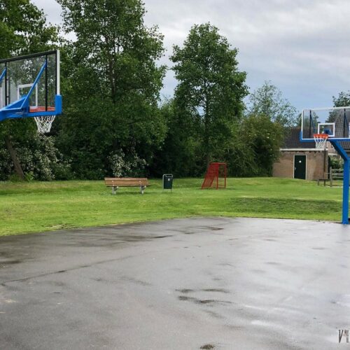 Basketbalpaal PROFI-outdoor 87 Basketbalpaal model Profi met wedstrijdbord. Een aanwinst voor de openbare ruimtes.