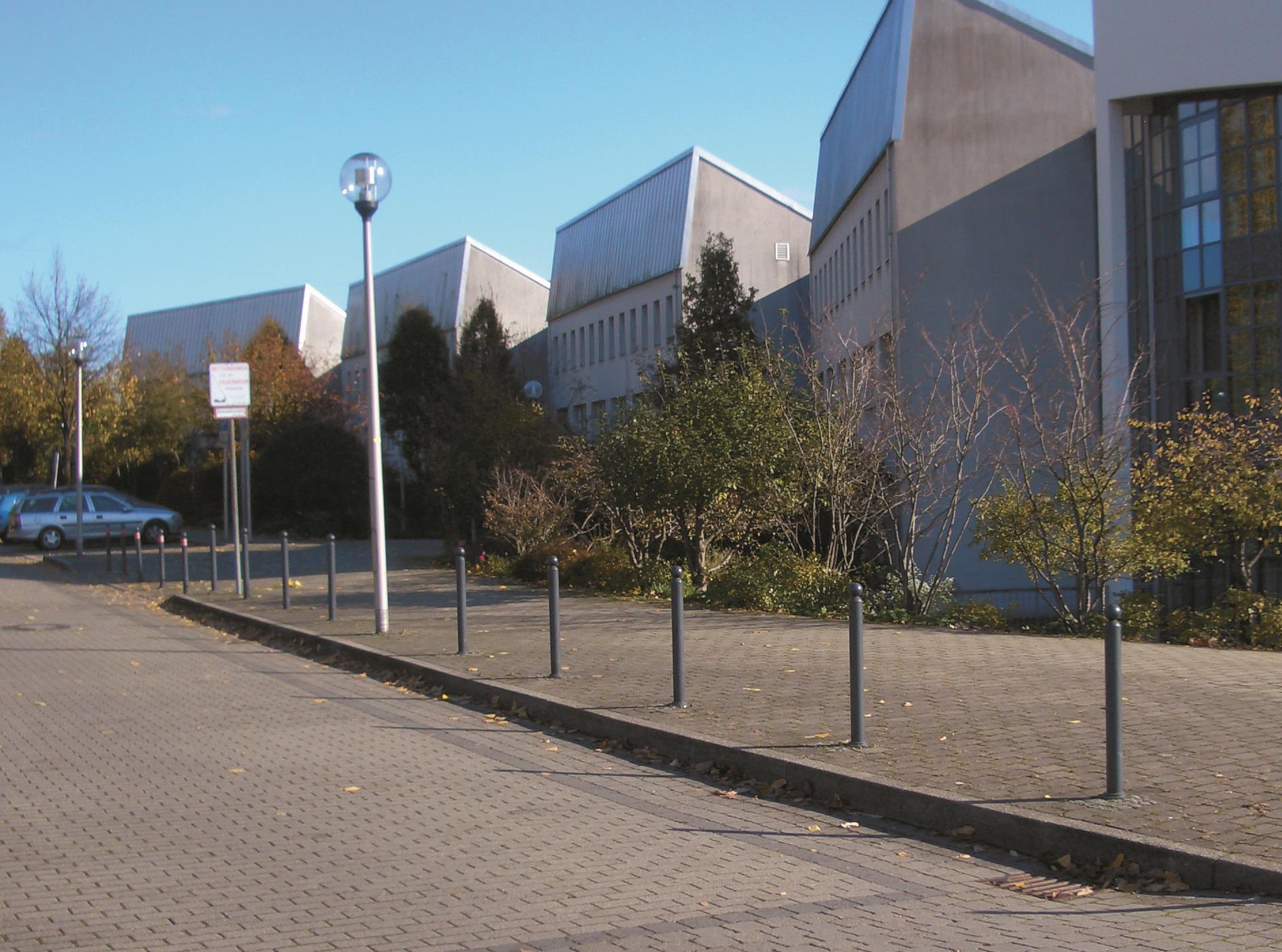 Anti parkeerpaal met Bolkop 6 Afzetpalen met bolkop. Ook als neerklapbare en uitneembare afzetpaal leverbaar