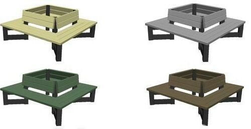 Boombank London 8 Boombank model Londen, leverbaar in diverse kleuren