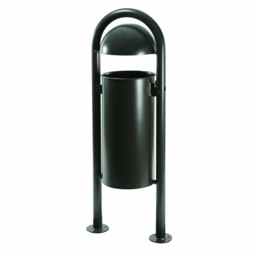 Buiten afvalbak model R2. Elegant en zeer duurzaam