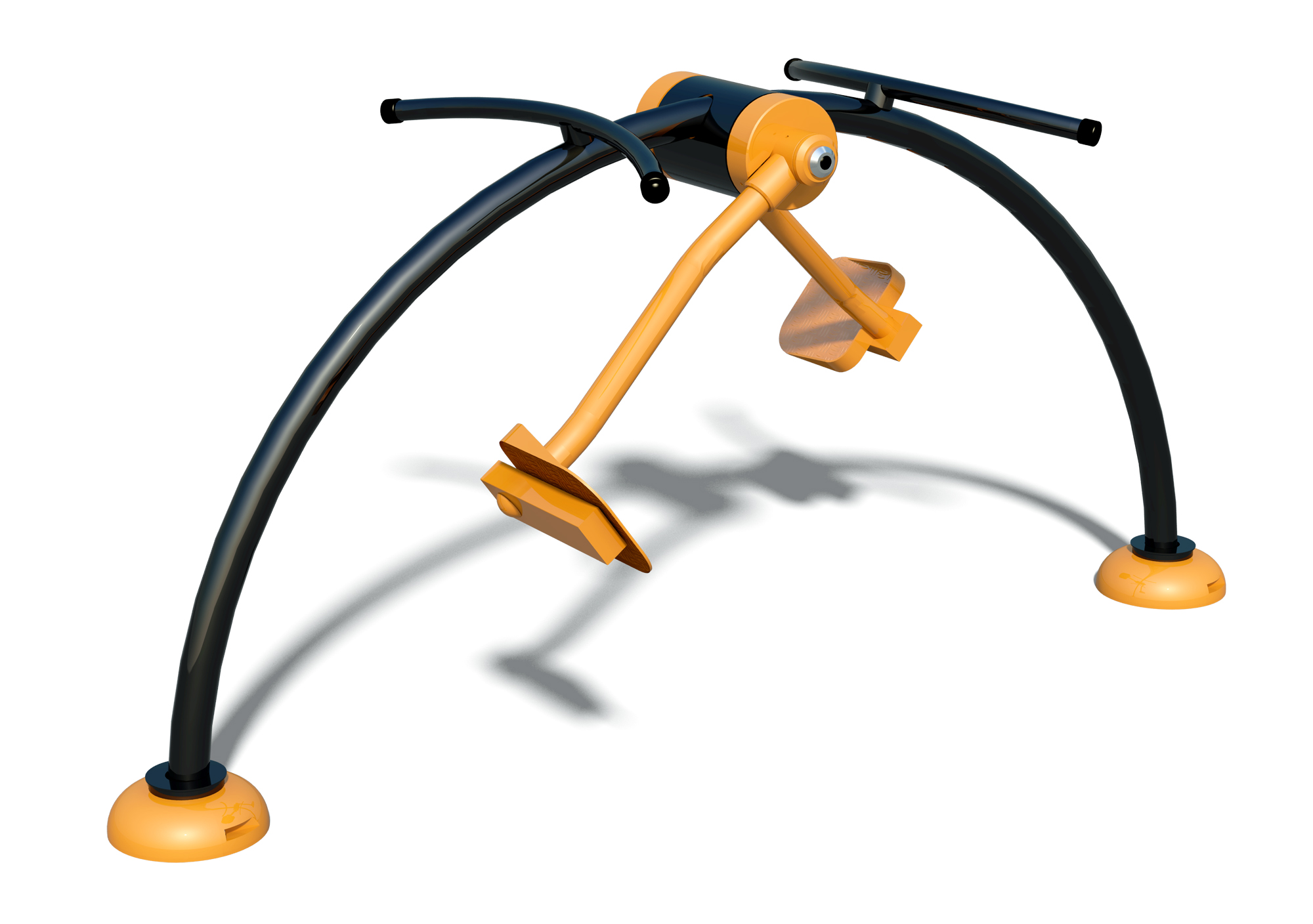 Buitenfitness toestel Surfer 4 Buiten fitness apparaat de Surfer, hoogwaardig afgewerkt. Al onze buiten fitness toestellen voldoen aan de hoogste veiligheidsnormen.