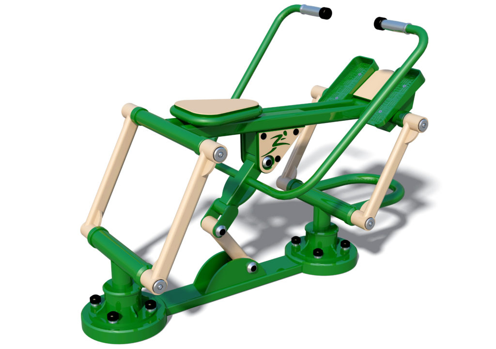 Outdoor roeitrainer 3 1 van de 4 kleurencombinaties waarin deze roeitrainer leverbaar is