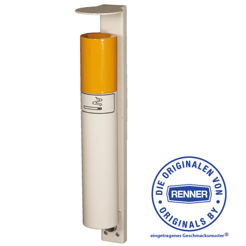 Buiten-asbak Sigaret 6 Buitenasbak Sigaret met afdak. Inhoud 1 Liter.