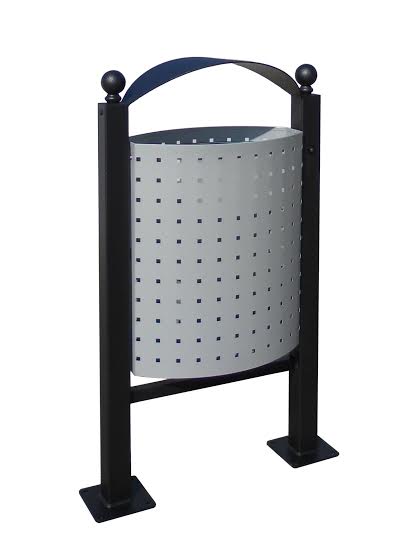 Buiten afvalbak model Genova 8 Buitenafvalbakken model Genova.