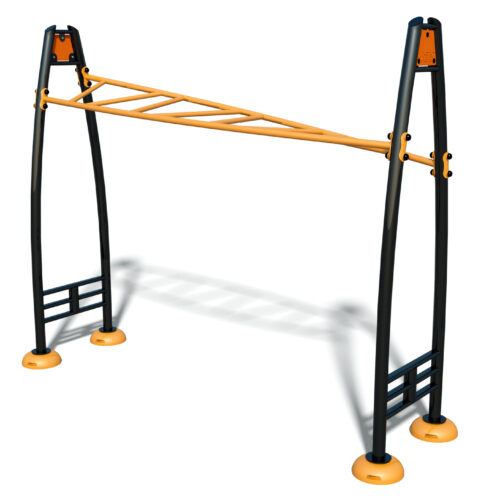 Outdoor fitness Swing-along 6 Ook dit buitenfitness apparaat is in diverse kleuren leverbaar.