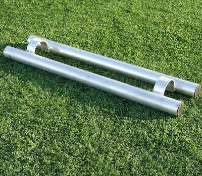 Vulbare gewichtsbalken voor verplaatsbare doelen