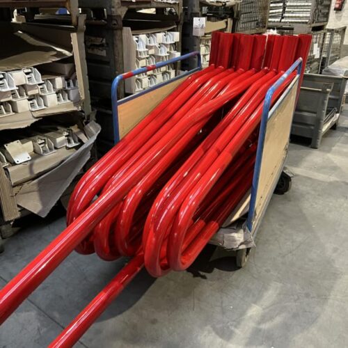 Draaipoort ZS 23 productie van de draaipoorten. Een kijkje in onze productiehal.