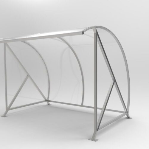 Fietsoverkapping BF1000 - AANBIEDING 113 Rijwieloverkapping BF1000, 3 meter. Volledig geïnstalleerd, uitvoering verzinkt, al voor, 2.695,00 Euro inclusief prefab betonfunderingen. TOP-AANBIEDING!