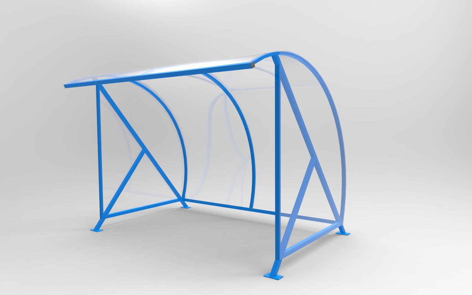 Fietsoverkapping BF1000 - AANBIEDING 57 Rijwieloverkapping BF1000. Gepoedercoat in ral-kleur naar keuze. Nu voor de superprijs van 2.990,00 ex btw. Volledig geïnstalleerd, inclusief prefab betonfunderingen.