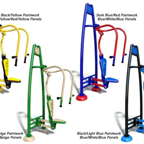 Buiten fitnesstoestel Chest Press & Pull Down Combo 11 FZL kleuren opties