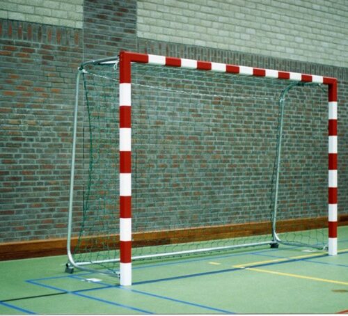 Onze vaste zaaldoelen. De voordelige en zeer duurzame doelen voor handbal, zaalhockey en zaalvoetbal.