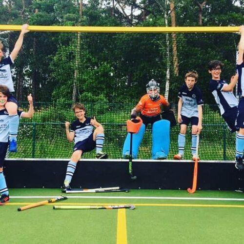 Hockeydoel Superior 45 Het kwalitatieve topsegment hockeydoel, naar keuze met een wit of geel doelkader. Voorzien van rubberen doelschotten en een vrije net-ophanging.