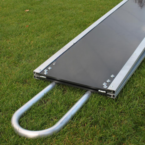 Jeugdhockeydoel, hockeyschot 10 Jeugdhockeydoel - hockeyschot, ingeklapt nauwelijks opbergruimte nodig