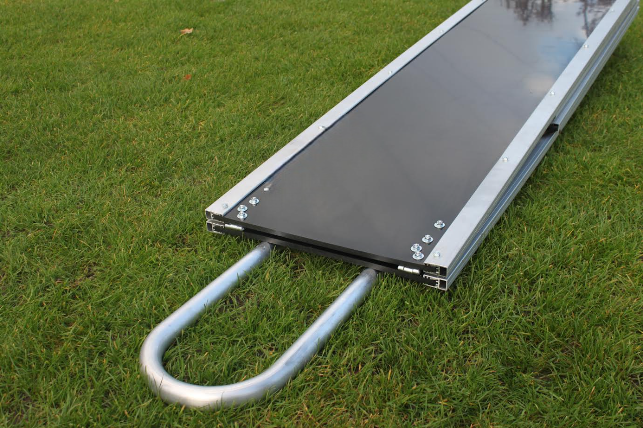 Jeugdhockeydoel, hockeyschot 4 Jeugdhockeydoel - hockeyschot, ingeklapt nauwelijks opbergruimte nodig