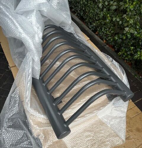 Een prachtig, uniek fietsenrek