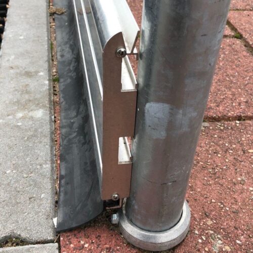 No Infill profielen 19 Aluminium kantopsluiting voor velden met rubberkorrels. Ni Infill-profiel, de ideale oplossing.