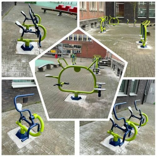 kinder fitnesstoestel Small Wheels 9 Diverse kinder- fitness toestellen beschikbaar in deze fraaie lijn.