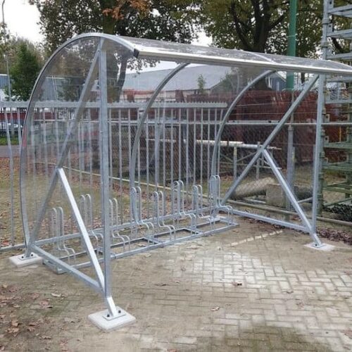 Fietsoverkapping BF1000 - AANBIEDING 65 Het bewijs dat een goedkope fietsoverkapping ook van uitstekende kwaliteit kan zijn. De BF1000-serie van SKWshop