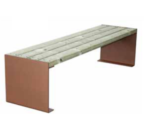 Parkbank Amburgo 8 Parkbank Amburgozonder rugleuning.