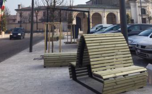 Dubbele parkbank 3 Dubbele parkbank - Afbeelding 3