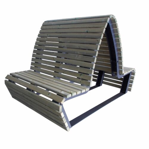Dubbele parkbank 5 Dubbele parkbank. Nieuw in het assortiment. Voor introductieprijzen.