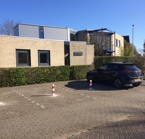 neerklapbare afzetpalen in de mini uitvoering