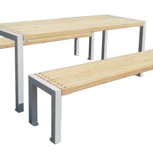 Picknicktafel inclusief parkbanken met of zonder rugleuning, model Bologna