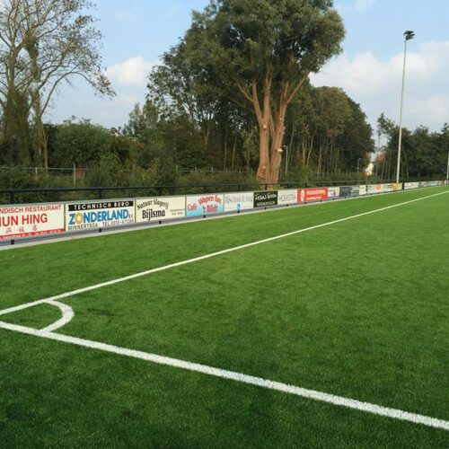 Reclame-ophangsysteem Pro 75 Reclamebord profielen. Eenvoudig te monteren, eenvoudig borden wisselen.