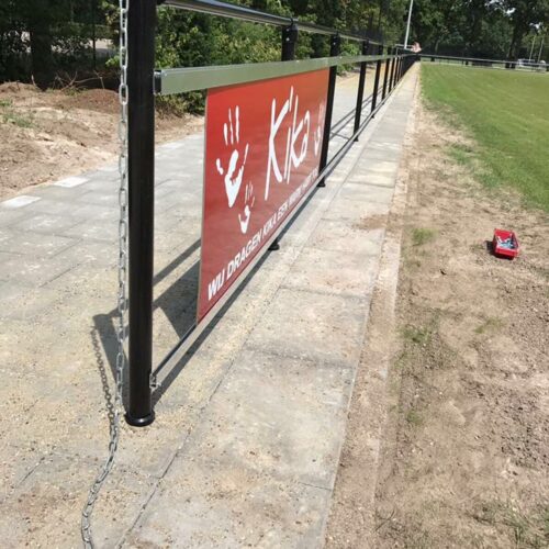 Reclame-ophangsysteem Pro 57 Reclamebord ophangsysteem Pro. Duurzaam en voordelig!