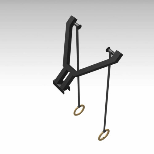 Deze ringhouders zijn in diverse ral kleuren leverbaar en eenvoudig te monteren op onze bootcamp stations.