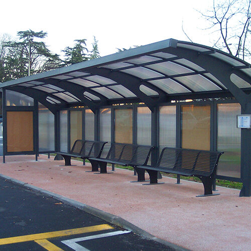 Parkbank Athene 39 Zeer fraaie parkbanken, met een comfortabele zit en een luxe uitstraling