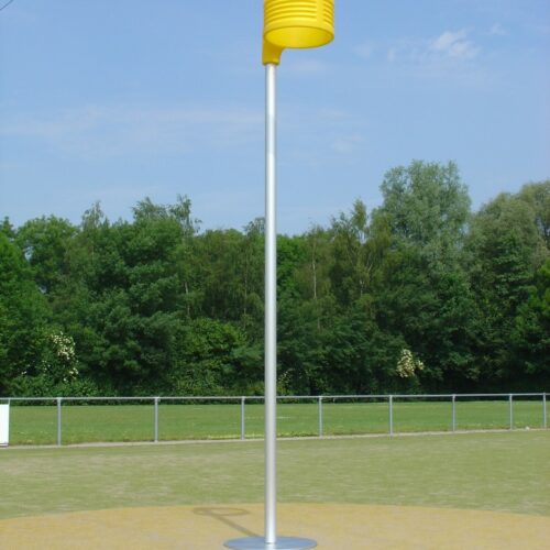 Verplaatsbare Korfbalpaal 3,0m 4 verplaatsbare aluminium korfbalpalen product variant image full verplaatsbare aluminium korfbalpalen b