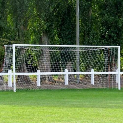 Voetbaldoel VD110 PRO 11 Voetbaldoel VD110 PRO. Het absolute topsgement vaststaande aluminium voetbaldoelen.